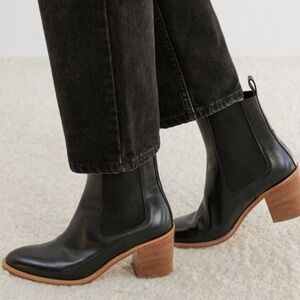 Jenni Kayne Black Heeled Boots